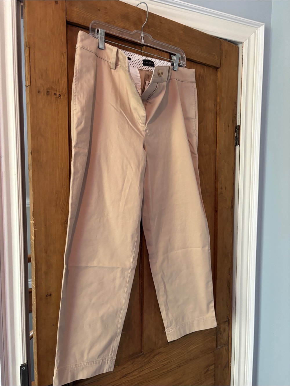 Talbots Light Beige Women’s Chinos - The Perfect Crop Size 14